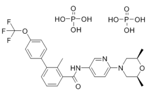Sonidegib phosphate (NVP-LDE-225, Erismodegib, Odomzo) 1218778-77-8